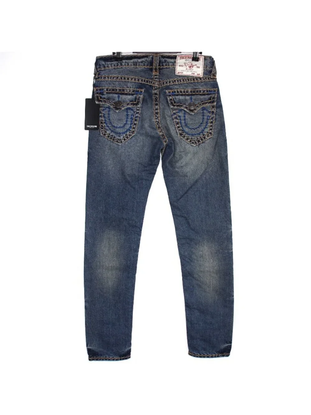 True Religion Mens 30 x 32 Rocco Super T Flap Jeans NEW Q1132